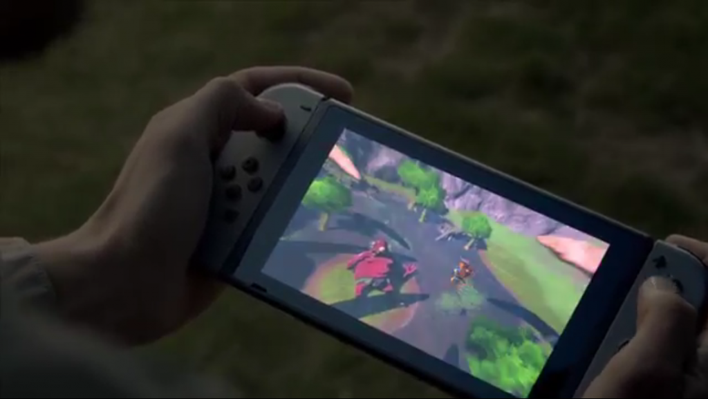 Nintendo Switch 持ち運びモード